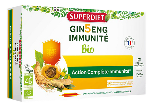 Super Diet Ginseng 5 immuniteit 20x15ml